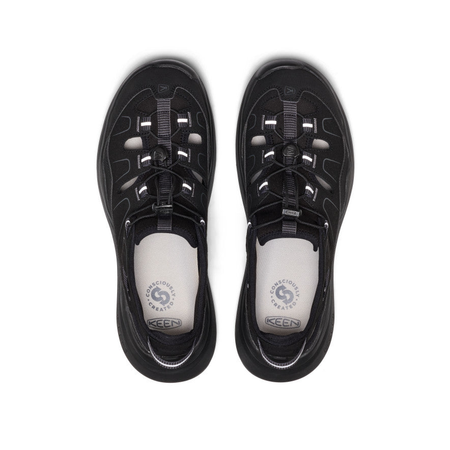 Men's WK450 Walking Sandal | Black/Black - Image 4