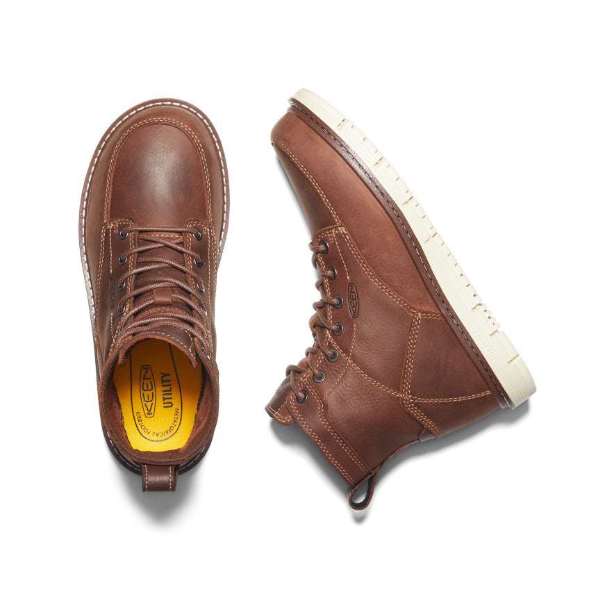 Women's San Jose 6 Boot (Soft Toe) | Gingerbread/Off White - Image 4