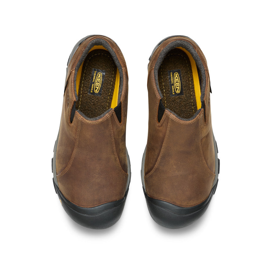 Men's Brixen Waterproof Low | Slate Black/Madder Brown - Image 4