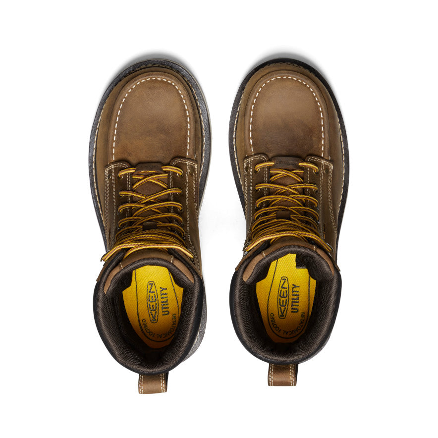 Men's Cincinnati 8 Waterproof 90° Heel Boot (Carbon Toe) | Belgian/Sandshell - Image 4