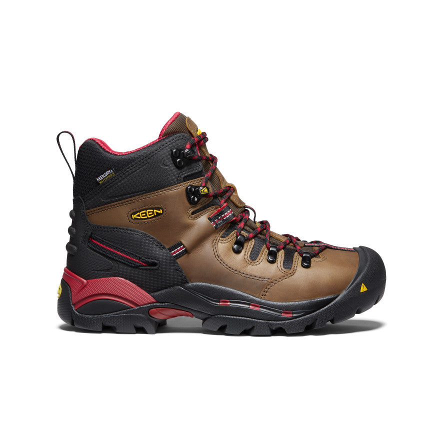 Men's Pittsburgh 6 Waterproof Boot (Steel Toe) | Bison