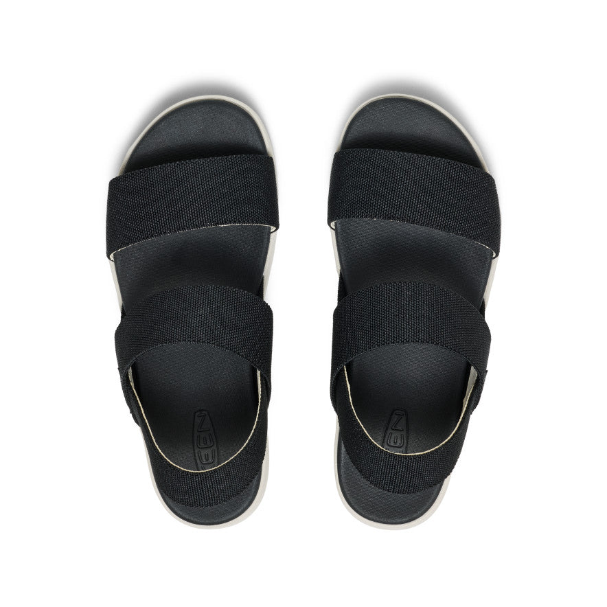 Women's Elle Backstrap Sandal Wide | Black - Image 4