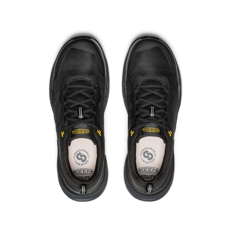 Men's Speedworks Work Sneaker (Carbon Toe) | Black/Steel Grey - Image 4