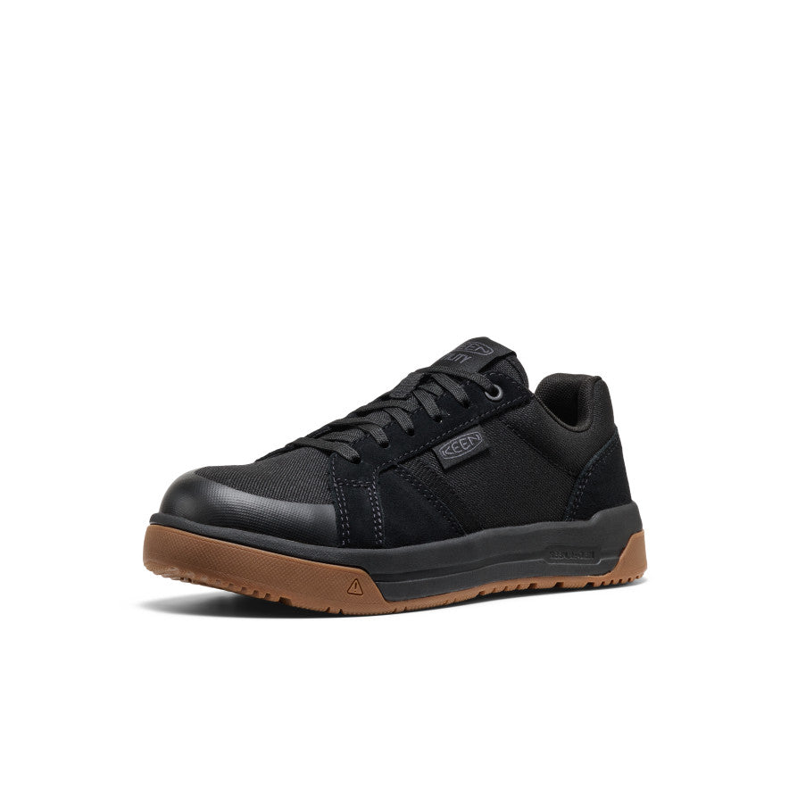 Women's Kenton Work Shoe (Carbon Toe) | Black/Gum - Image 3