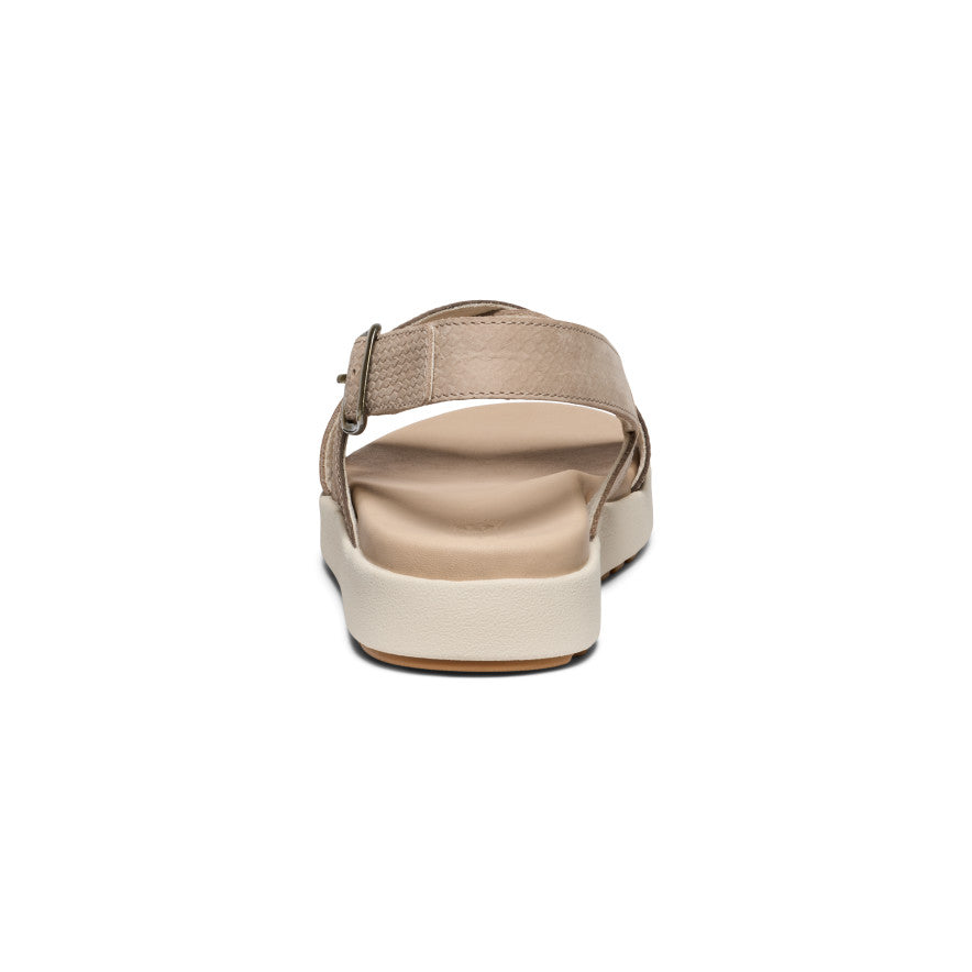 Women's Elle Luxe Cross Strap Sandal | Plaza Taupe/Brindle - Image 5