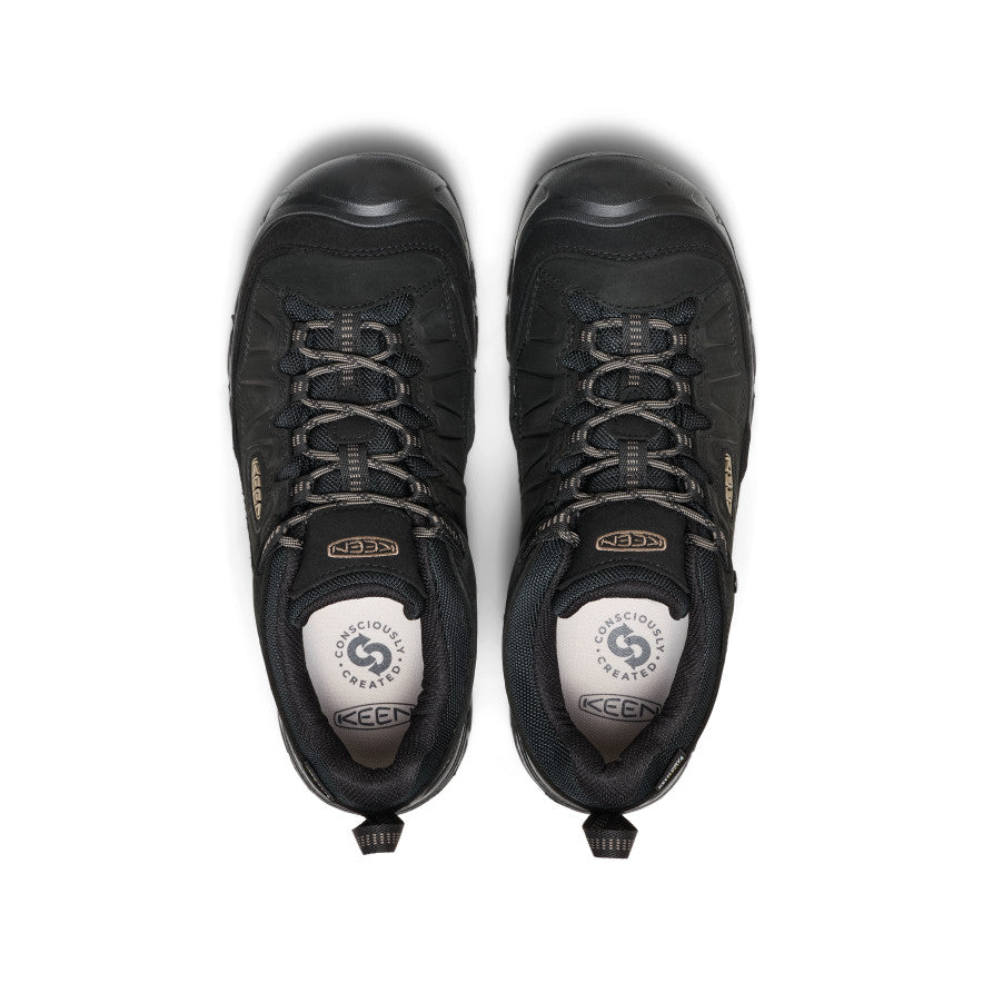 Men's Targhee IV Waterproof Hiking Shoe | Triple Black - Image 4