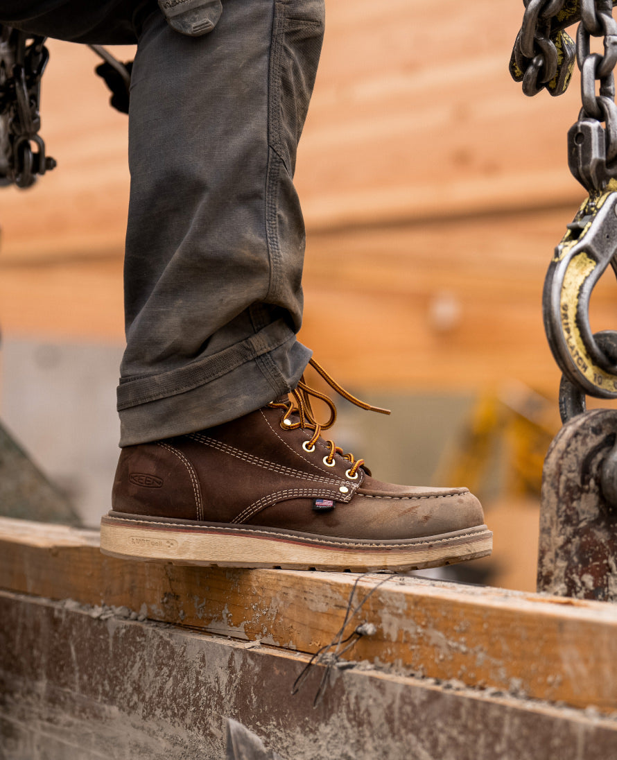 Men's Liberty 6 Waterproof Boot (Carbon Toe) | Chestnut/Gum - Image 9