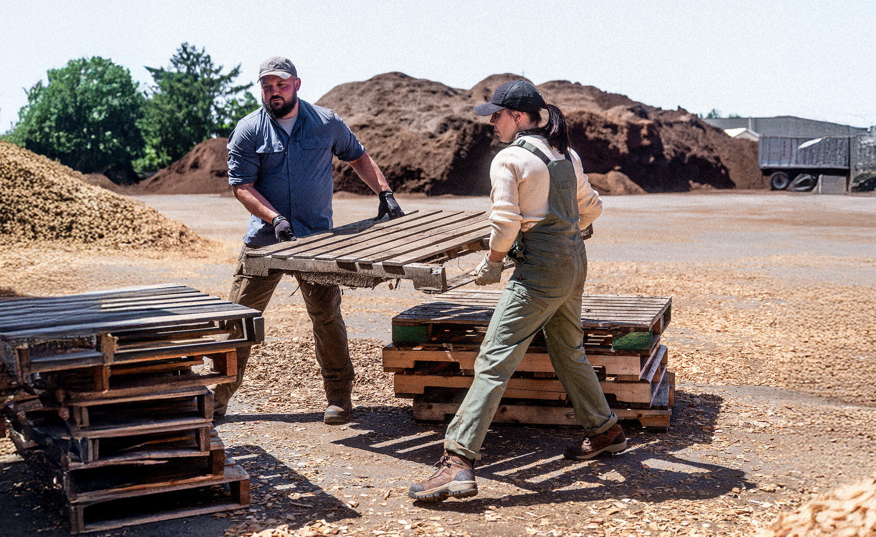 Women's Skokie Waterproof Work Boot (Soft Toe) | Bison/Black - Image 7