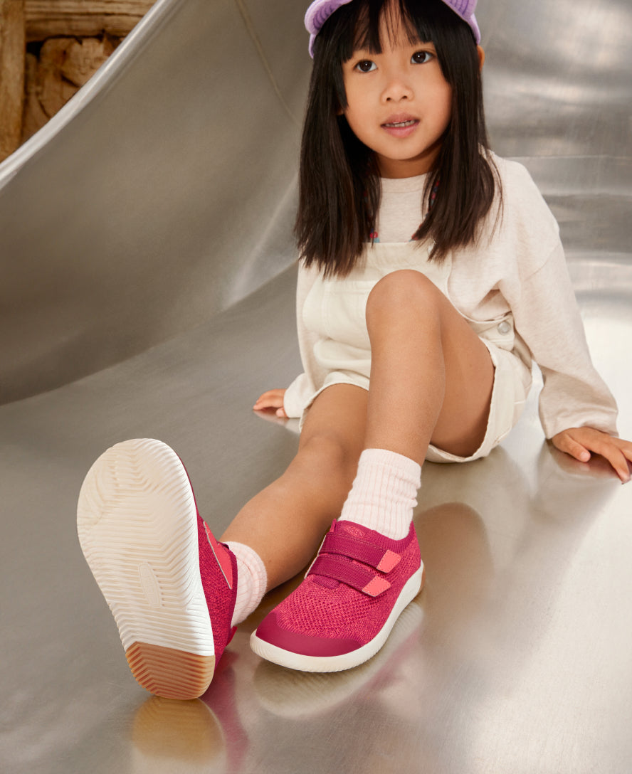 Big Kids' KNX Knit Double Strap | Granite Green/Lichen - Image 9