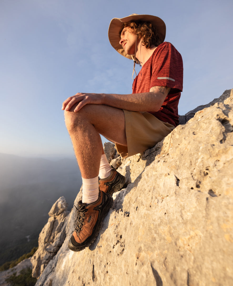 Men's Targhee IV Waterproof Hiking Shoe | Java/Bison - Image 9