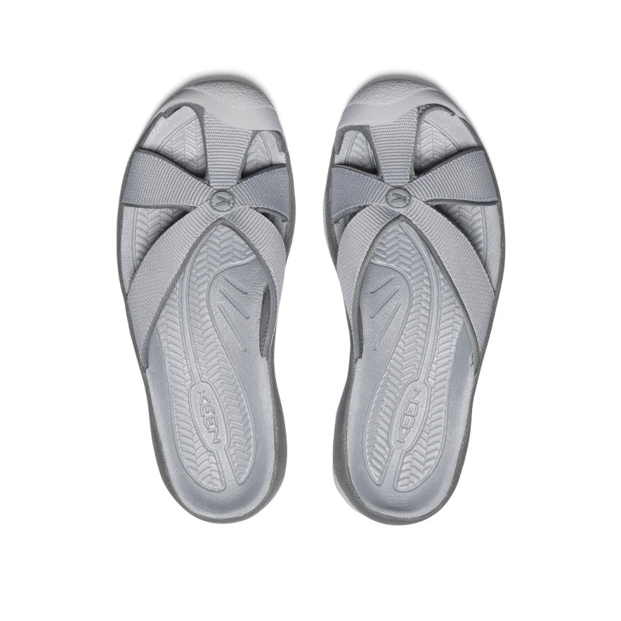 Women's Bali Slide Sandal | Alloy/Steel Grey - Image 4