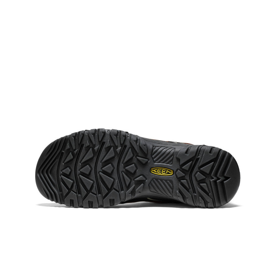 Men's Targhee IV Wide Waterproof Hiking Shoe | Bison/Black - Image 6