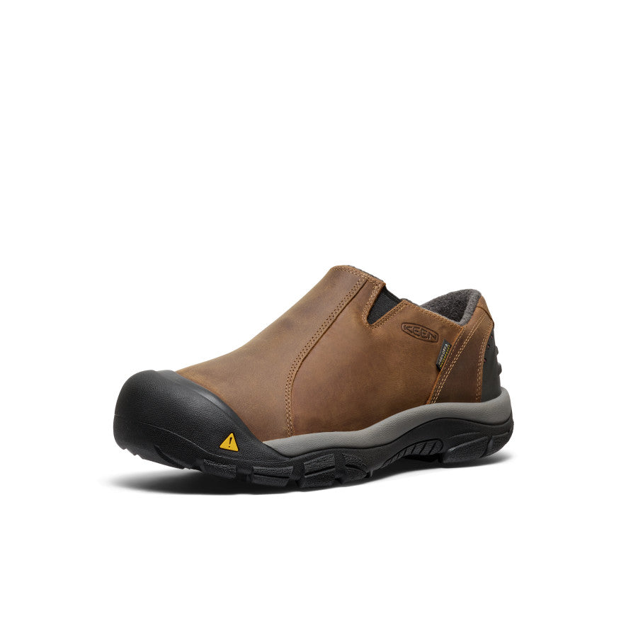 Men's Brixen Waterproof Low | Slate Black/Madder Brown - Image 3