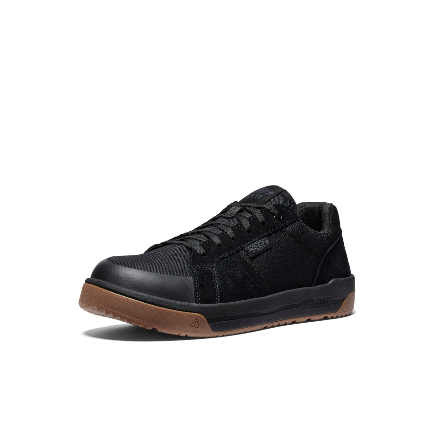 Men's Kenton Work Shoe (Carbon Toe) | Black/Gum - Image 3